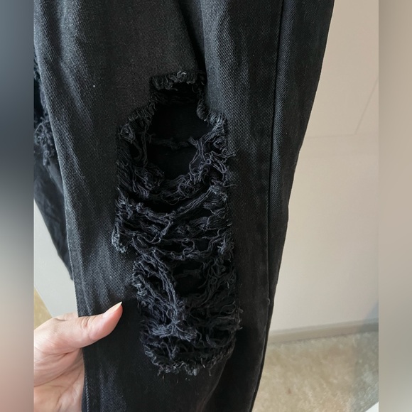 Nordstrom AFRM Cyrus Super High Rise straight Crop Jean. Size 31. - Picture 3 of 5